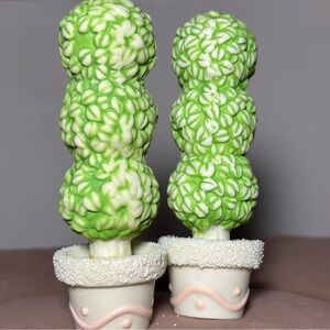 Springtime Stories of the Snowbunnies Vintage Collection 1990s "Shrubs-In-A-Tub"